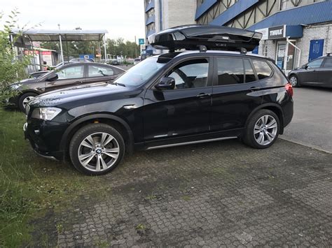 Бокс Thule Motion Xt Xl — Bmw X3 F25 3 л 2013 года аксессуары Drive2