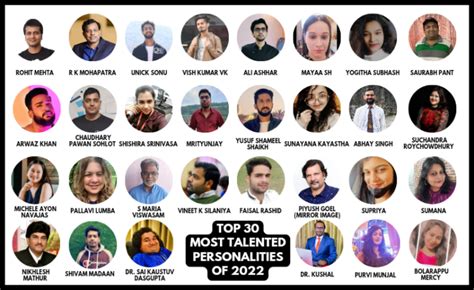 Top 30 Most Talented Personalities Of 2022