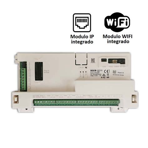 KIT DE ALARMA LIGHTSYS PLUS CON MODULO WIFI IP CTS ROVI