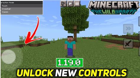 How To Unlock New Touch Controls In Minecraft Pe 1 19 0 Update YouTube