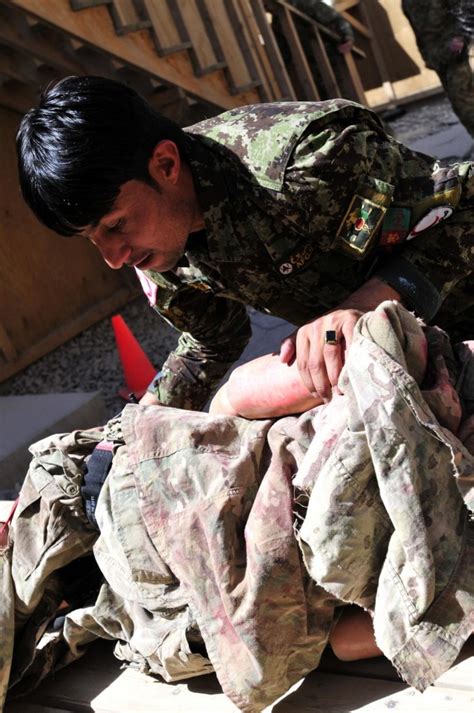 Afghan Flight Medics Train For Air Treatment Article The United