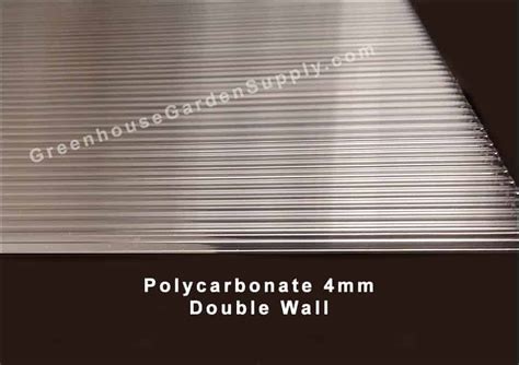 Polycarbonate Panels -Greenhouse Cover 4mm Clear 24″ x 72″ (Pack of 10 ...