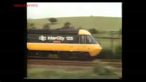 British Rail British Railways Intercity 125 Train Tv Advert 1988 Lwt Hd