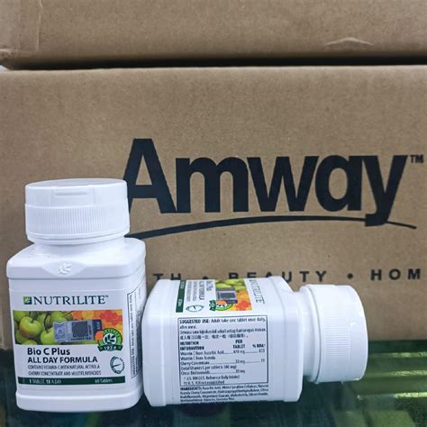 Amway Nutrilite Bio C Plus All Day Formula 60 Lazada