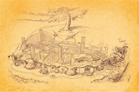 Bag End The Hobbit House Behance