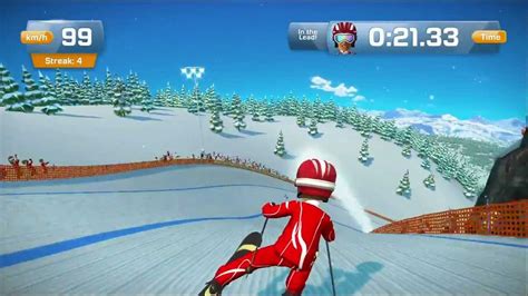 Skiing Perilous Pass Track Kinect Sports Season Two Xbox 360 720p Gameplay Youtube