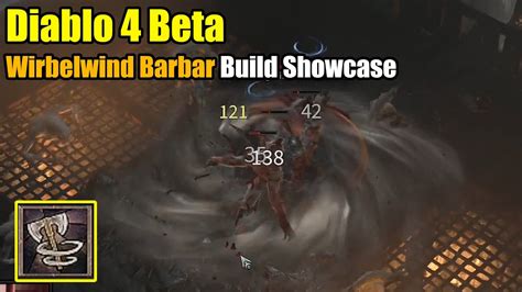 Diablo 4 Beta Wirbelwind Barbar Build Showcase YouTube