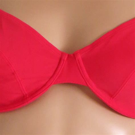 Bademode Skiny New Contrast Basic Bikini B Gel Bh Gr D Rot Dessous