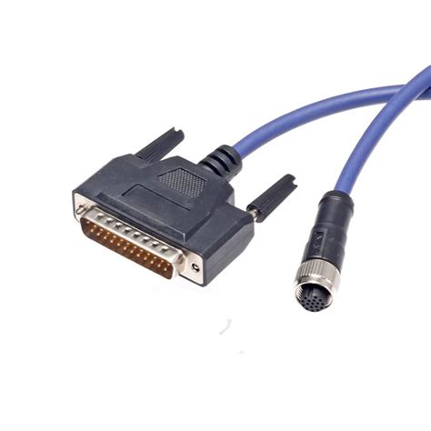 M12 17pin To Db25 Connector M12 To D Sub25 Rs232 Rs485 Industrial