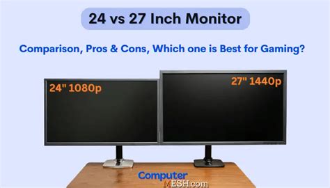 24 Vs 27 Inch Monitor: Which Is Better?