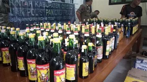 Dua Kali Operasi Polres Purwakarta Sita Ribuan Botol Miras