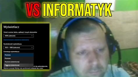 Dawid Jasper Vs Informatyk Youtube