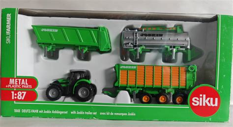 H Siku Kovov Model Traktor Deutz Se Sadou P V S Joskin Aukro