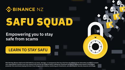 Binance Safu Squad Empowering You To Protect Against Scams Binance Blog