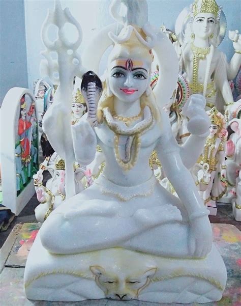 Feet Marble Lord Shiva Statue For Worship At Rs In Jaipur