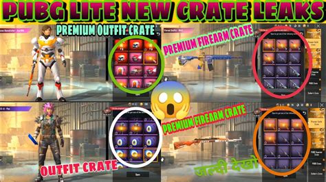 Pubg Lite Upcoming Crate Leak Premium Outfit Crate Openingoutfit