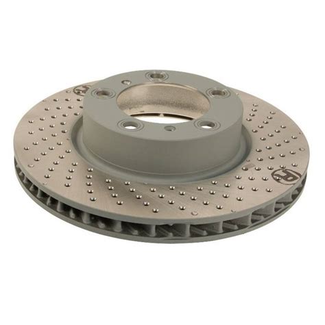 Porsche Disc Brake Rotor Front Passenger Side 315mm Drilled