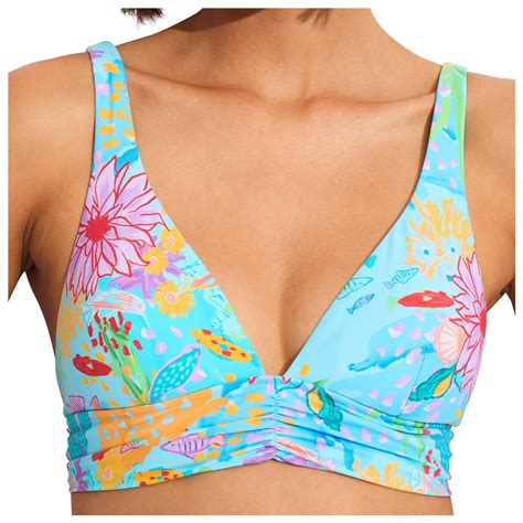 Seafolly Under The Sea Longline Tri Bikini Top Women S Buy Online