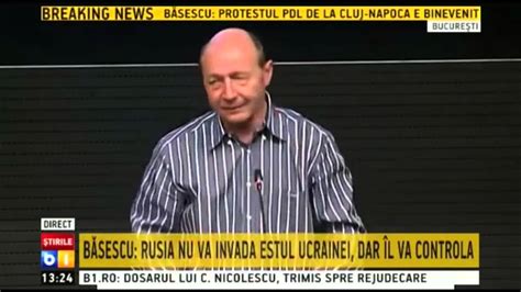 Traian Basescu Despre Moldova Youtube