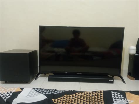 Jual Led Polytron Inch Soundbar Subwoofer Pld B Mulus