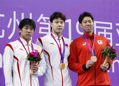 Asian Games World Record Holder Qin Helps Grow China Swim Gold Tally