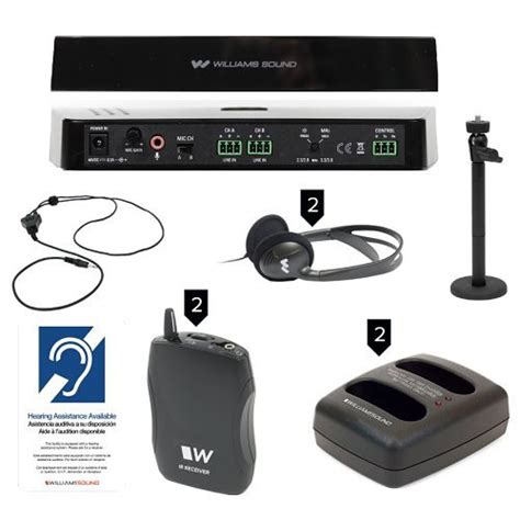 Williams AV IR SY7 Medium Area Infrared Assistive Listening Transmitter