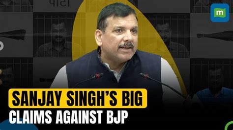 AAP Leader Sanjay Singh Out Of Tihar After 6 Months Gets Bail In