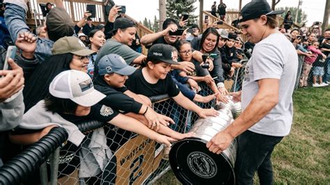 Whitecloud Takes Stanley Cup To Sioux Valley Dakota Nation Nhl