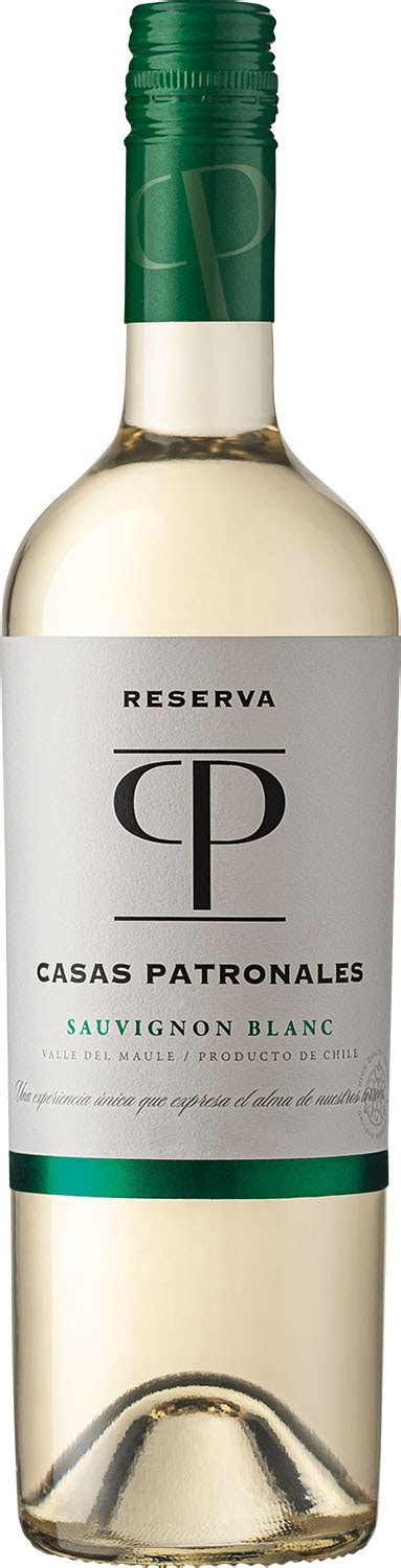 Casas Patronales Reserva Sauvignon Blanc 2022 M P Alkohole Wina Cygara