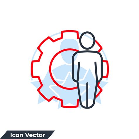 Skill Icon Logo Vector Illustration Employee Skills Symbol Template