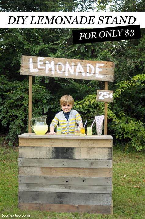 // DIY Roadside Lemonade Stand (for only $3!)