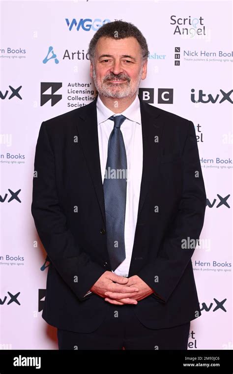 London Uk 16 January 2023 Steven Moffat Attending The 2023 Writers Guild Of Great Britain