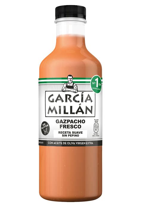 Garc A Mill N Gazpacho Fresco Suave Botella L