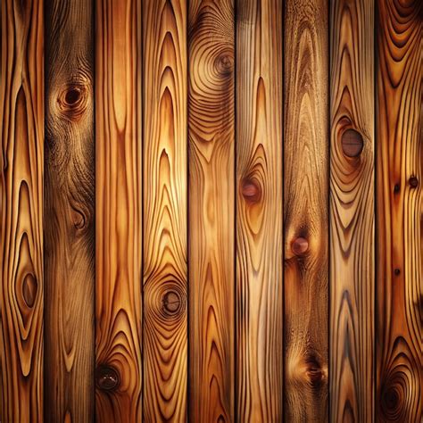 Wooden Background Texture Of Brown Wood Planks Premium AI Generated Image