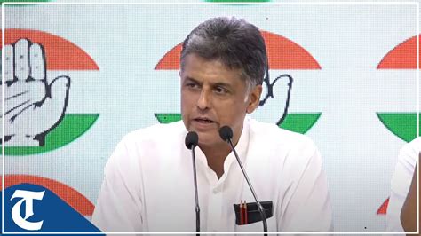 Live Congress Party Briefing By Manish Tewari And Dr Naseer Hussain At