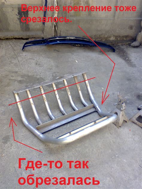 Дуга на бампер. — Chevrolet Tracker II, 2 л, 2000 года | своими руками ...