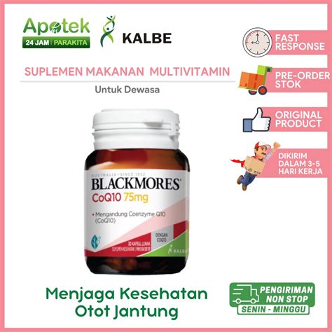 Jual Blackmores Coq Mg Kapsul Untuk Kesehatan Jantung Shopee