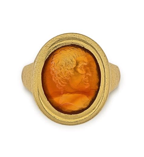 This 2 000 Year Old Sapphire Ring Has An Incredibly Detailed Portrait