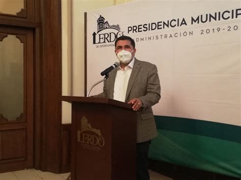 El alcalde de Lerdo Homero Martínez Cabrera rendirá informe en