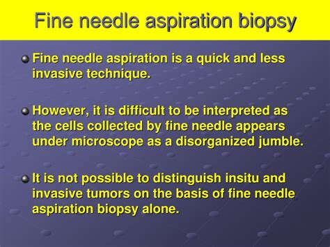 Ppt Breast Core Biopsy Powerpoint Presentation Free Download Id