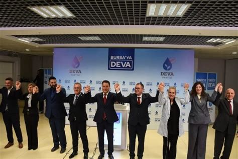 Deva Partisi Nin Bursa Adaylar Belli Oldu Bursa Haberleri B Lge