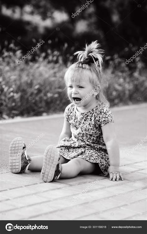 Crying toddler girl — Stock Photo © Reanas #301158018