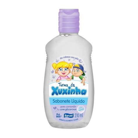 Turma Da Xuxinha Glicerina Sabonete LÍQuido 210ml Sabonete Infantil