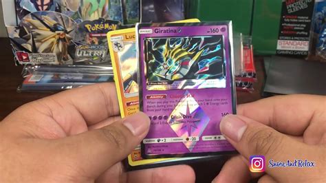 Hyper Rare Pull Opening Pokemon Tcg Ultra Prism Booster Box Part