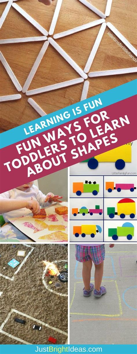 10 Super Fun Shape Games for Toddlers | Shapes for kids, Shape games ...