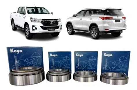 Kit Rolamento Diferencial Traseiro Hilux Sw X Ap S