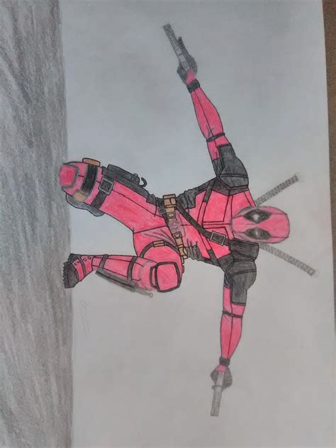 Deadpool 2 Movie Poster Rendition : r/drawing