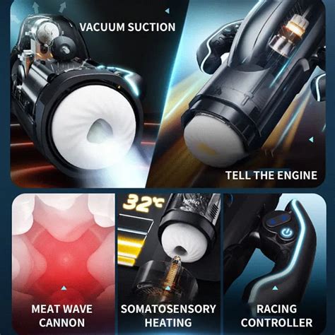 Leten Bermuda In Telescopic Sucking Heating Voice Sex Machine