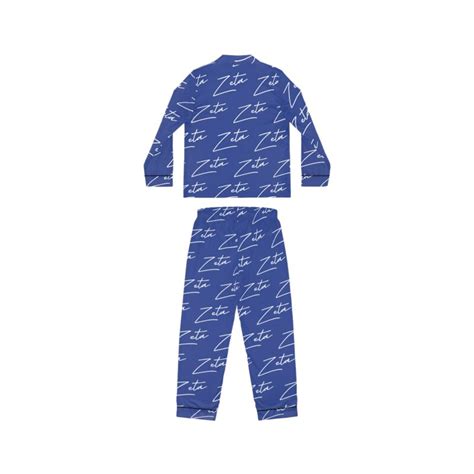 Zeta Phi Beta Satin Pajamas Divine Nine Designs