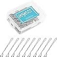 Amazon Hoyols Hair Pins Silver Crimped Grip Bobby Pin Secure